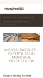 Mobile Screenshot of montajparchet.ro